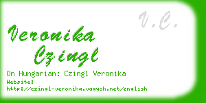 veronika czingl business card